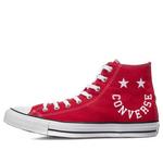 Кроссовки ctas hi university red Converse, красный - фото