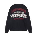 Свитер Stussy Authentic Workgear, черный - фото 2
