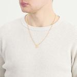 Human Made Серебряное колье в форме сердца - фото 4