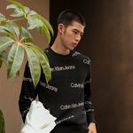 Мужской свитер Calvin Klein, черный - фото 4