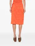Миди-юбка Blanca Sir., оранжевый - фото 4