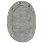 Детское боди-расширение - нижнее белье из мериноса Engel, Hellgrau Melange - фото