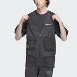 Жилет мужской черный Adidas, черный - фото 2