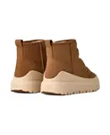 Коричневые замшевые ботинки на платформе Ugg, коричневый - фото 3
