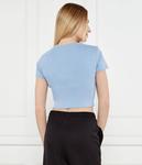 Футболка Деланор Cropped fit Hugo, синий - фото 3