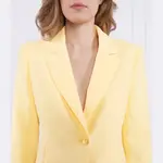 Узкий пиджак Patrizia Pepe, желтый - фото 4