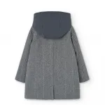 Парка из ткани Боболи Boboli, серый - фото 2