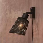 Настенный светильник GOOD&MOJO Java, бамбук - черный - черный - фото