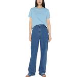 Футболка женская небесно-голубая Burberry - фото 2