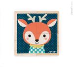 Janod, деревянный пазл 6в1 «Лес» - фото 9