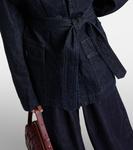 Джинсовая куртка Dries Van Noten, индиго - фото 5