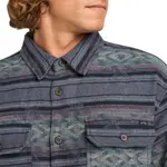 Мужская рубашка Offshore Jacquard Flannel Billabong, синий - фото 5