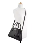 Сумка Mary Medium Satchel Nine West, серый - фото 6