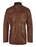 Кожаная куртка Bugatti Andiamo, коньячный - фото 2