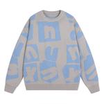 Dnnnnx Свитер унисекс, Серый - фото 17