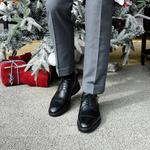 Туфли мужские низкие черный Thom Wills - фото 8