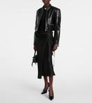 Структурированный кружевной боди Wolford, черный - фото 2