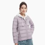 Пуховик женский CAMEL, туманно-голубой - фото 11