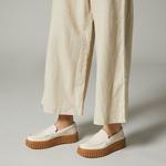 Лоферы женские белые Clarks - фото 6