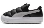 Кроссовки PUMA Suede Mayu Slip-on Shoes Black/White Women's - фото