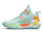 Кроссовки баскетбольные Black Tailed Deer High Top унисекс черно-белые фиолетовые - фото 5