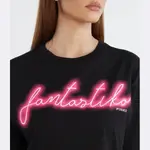 Футболка стандартного кроя Pinko, черный - фото 4