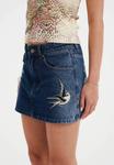 Юбка Ed Hardy SWALLOW SIDE, Indigo/Blue Denim - фото 4