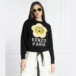 Шерстяной свитер обычного кроя Kenzo, черный - фото 2