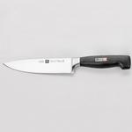 Нож поварской Zwilling Four Star, 16 см, черный - фото 3