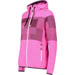 Толстовка на молнии CMP Fix Hood 32H5686, розовый - фото 3