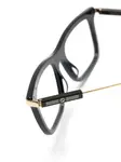 Очки в прямоугольной оправе Gucci Eyewear, черный - фото 3