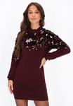 Платье faina Jumper dress, Burgundy/Bordeaux - фото