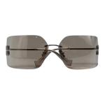 MIU MIU Неправильные солнцезащитные очки, Silver - фото 2