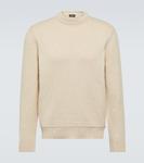 Хлопковый свитер Zegna, Light Beige - фото