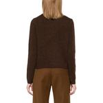 Кардиган Lgo Button вязаный TORY BURCH, коричневый - фото 7