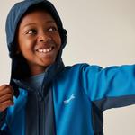 REGATTA Дышащая ветрозащитная куртка Haydenbury Softshell с капюшоном для детей - фото 7