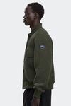 Бомбер Canada Goose Hudson Fleece Black Label, Dark Sage - фото 3