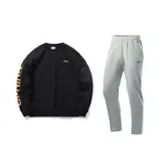 LINING Повседневная спортивная одежда унисекс Black+Light Heather Gray - фото 3