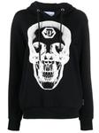 Philipp Plein худи с принтом Skull, черный - фото
