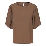 Футболка Vero Moda Isabella, коричневый - фото 3