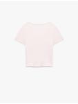 Футболка SS розового цвета KOTON - фото 2
