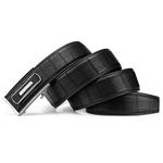 JAGUAR Кожаный ремень мужской, Black Wooden Box - фото 3