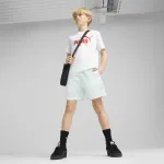 ESS LOGO LAB Летние тканые шорты B Puma Детские шорты, синий - фото 3