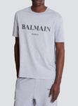 Футболка с принтом Balmain, серый - фото 5