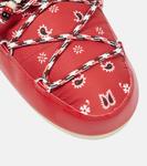 Ботинки с принтом банданы Full Moon Alanui, Red Multicolor - фото 6