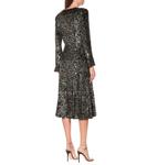 Платье миди Марты Деворе Altuzarra, черный - фото 3