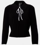 Девчачья куртка Norma Kamali, черный - фото