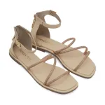 Кожаные сандалии Patrizia Pepe, бежевый - фото 2