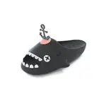 Якорь для лодки Sharkicks, тапочки-слайды унисекс HelloSlippers, Black - фото