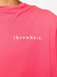 Футболка оверсайз с логотипом Throwback., красный - фото 5